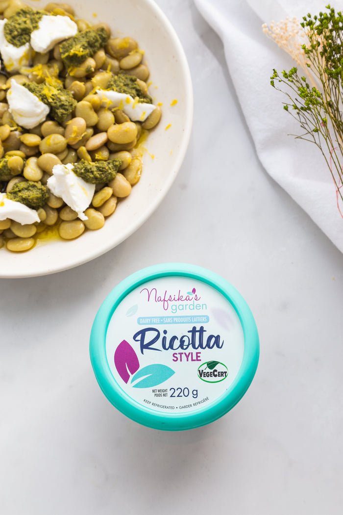 Lima Beans with Ricotta and Pesto: A Fresh, Flavourful Dish