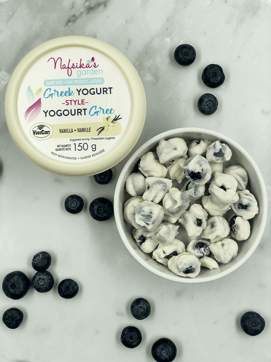 Frozen Blueberry Yogurt Bites